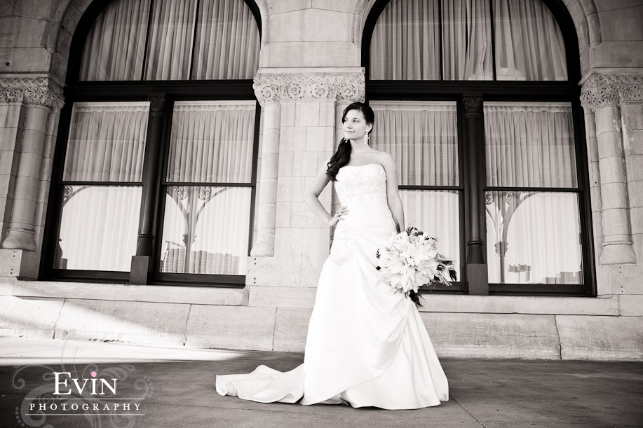 Bride at Union Station Hotel, Nashville, TN