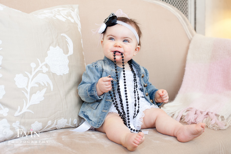 Baby 9 Month Portraits at The Factory & LuLu in Downtown Franklin, TN