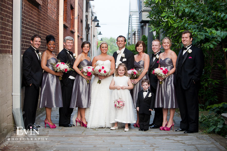 Bridal Party Photo at The Factory at Bethany & Jay Alexander's Wedding in Franklin, TN
