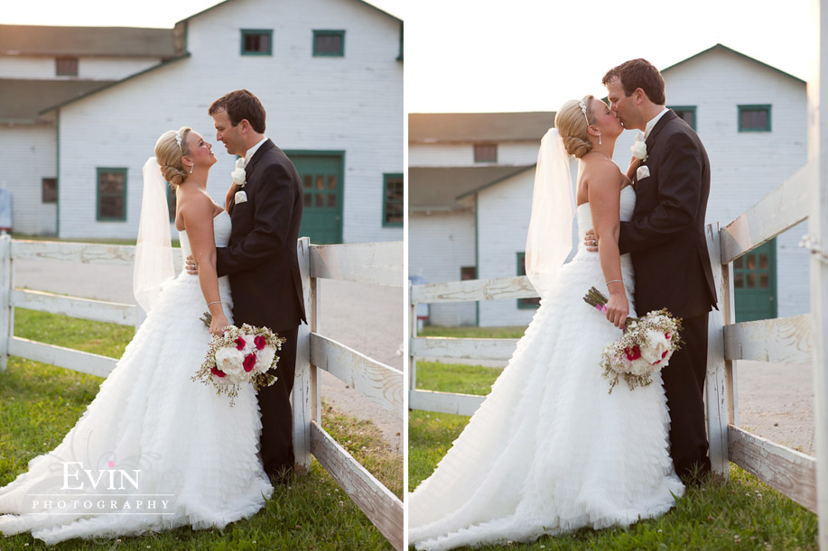 Photos of Bride and Groom at Harlinsdale Farm in Franklin, TN