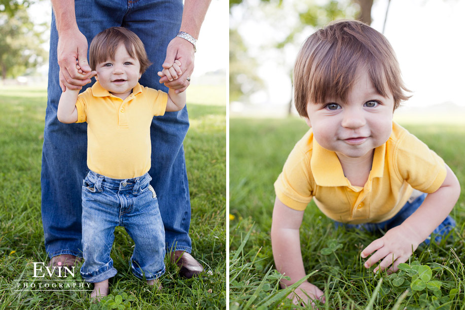 Family and 1 Year Twins Portraits in Franklin, TN by Evin Photography (4)