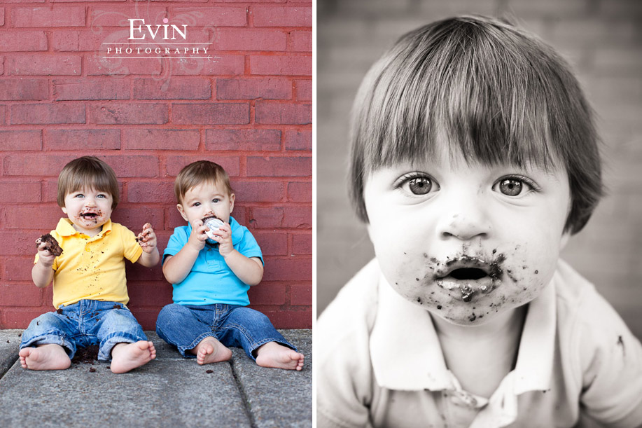 Family and 1 Year Twins Portraits in Franklin, TN by Evin Photography (2)