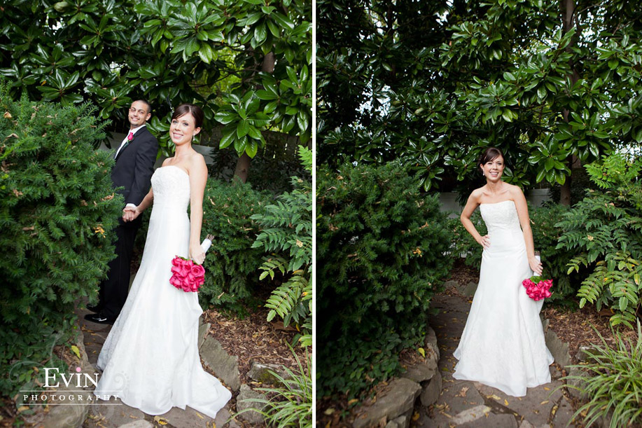 Garden Wedding in Franklin TN at CJs Off The Square of Williamson County Events by Evin Photography