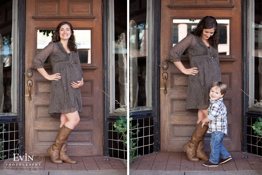 Family and Maternity portraits downtown Franklin, TN