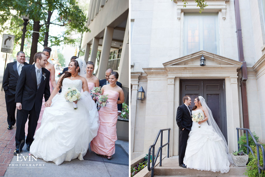 Wedding Ceremony and Reception at the Fort Worth Club Dallas TX by Sarabeth Events and Wedding Photographer Evin Photography
