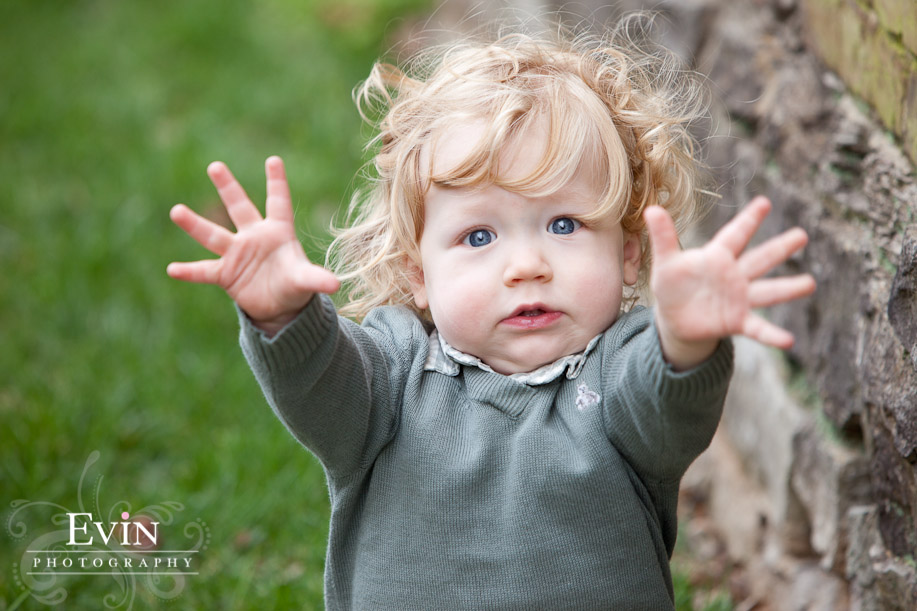 1 year old child portraits in franklin, tn by evin photography