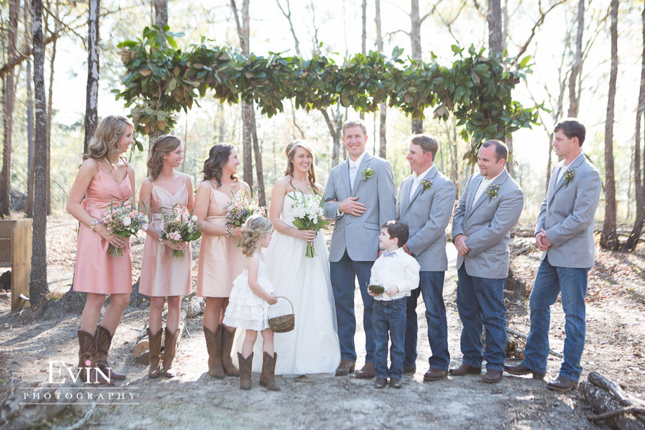 South Georgia Outdoor Country Rustic Wedding