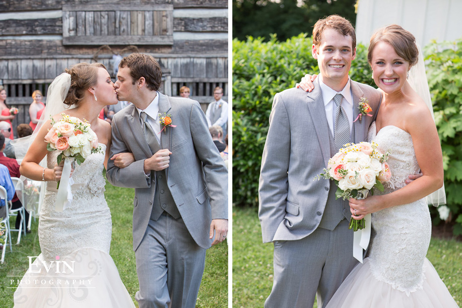 Outdoor Vintage Garden Wedding in Brentwood, TN by Evin Photography