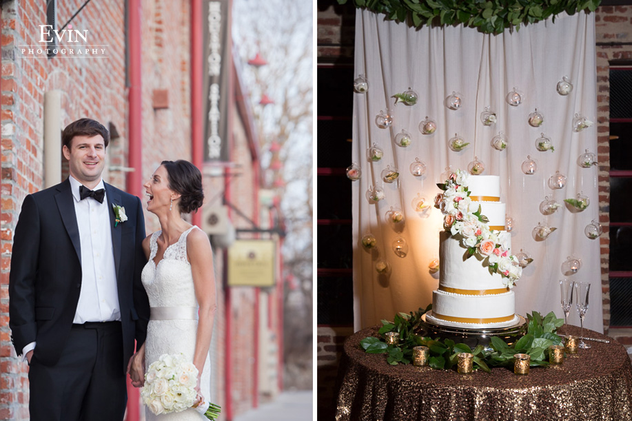 Houston Station Wedding Ceremony and Reception by Nashville Wedding Photographer Evin Photography