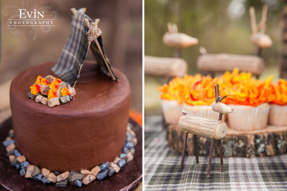 Campfire first birthday party by wedding and portrait photographer Evin Photography (7)