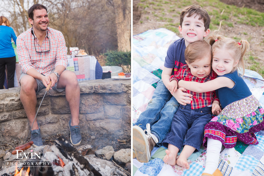 Campfire first birthday party by wedding and portrait photographer Evin Photography (35)