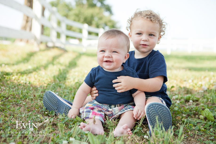 Child and Baby Portraits on a Farm in Franklin, TN