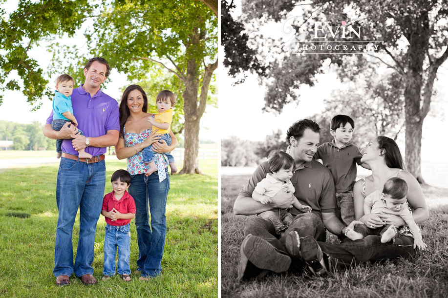 Family and 1 Year Twins Portraits in Franklin, TN by Evin Photography (5)