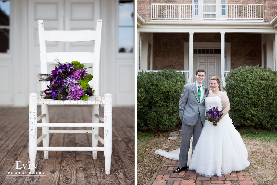 Wedding at The Hermitage, Peakcock theme wedding in Nashville TN by wedding photographer Evin Photography