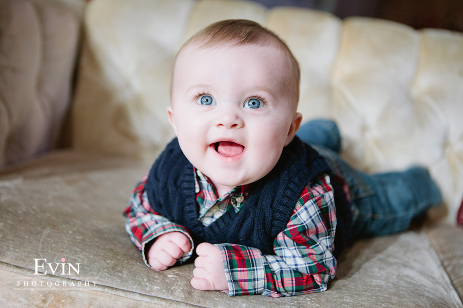 Baby Portraits in Franklin, TN by portrait photographer Evin Photography