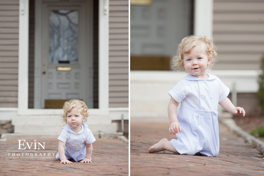 1 year old child portraits in franklin, tn by evin photography