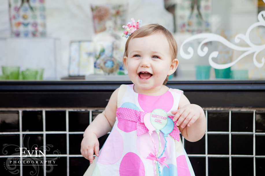Baby Portraits in Downtown Franklin by Evin Krebiel of Evin Photography